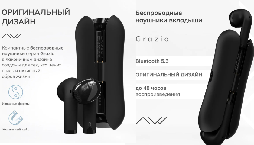 Элегантный дизайн и комфорт ношения GRAZIA CTW11